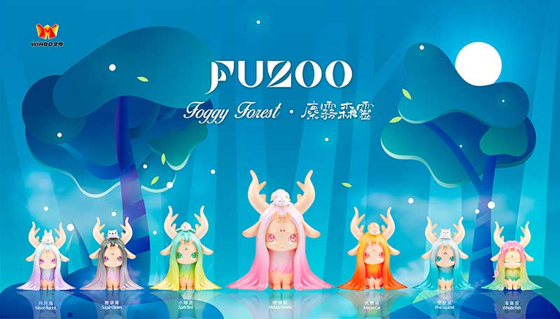 文 博 x 穎 靈 曆時(shí)一年自主原創 “ FuZoo ｜芙竺” 版權IP形象 